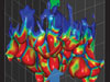 Representative isotherm from time-dependent simulation