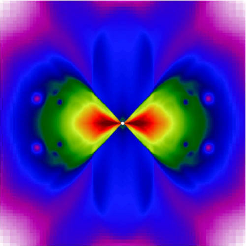 Visualization of gamma-ray burst